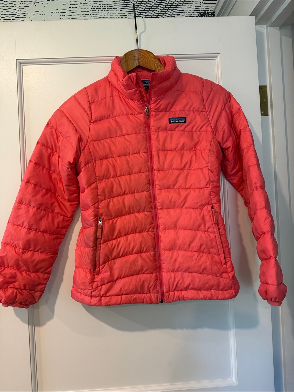 Patagonia Kids Pink Puffer Jacket Size L/12